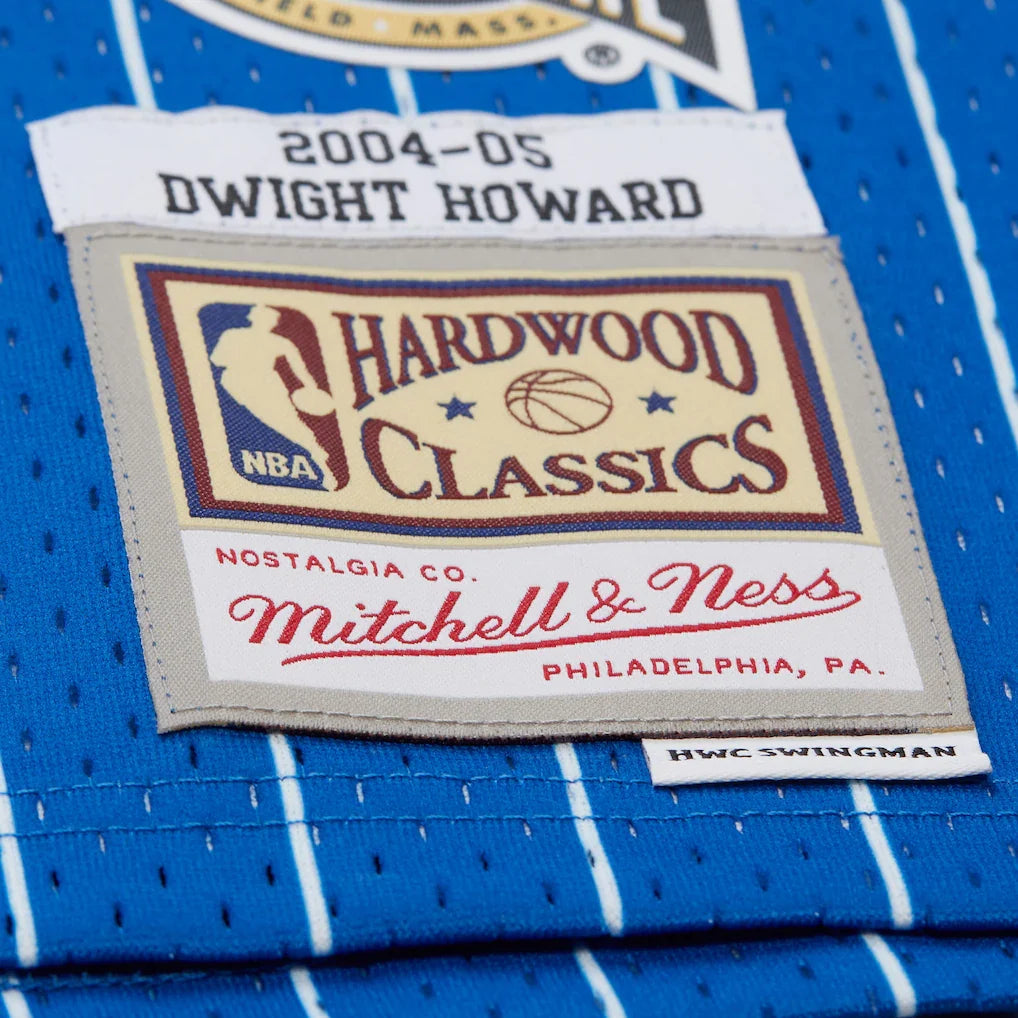 Dwight Howard Orlando Magic 2004/05 Hardwood Classics Hall of Fame Swingman Jersey - Blue