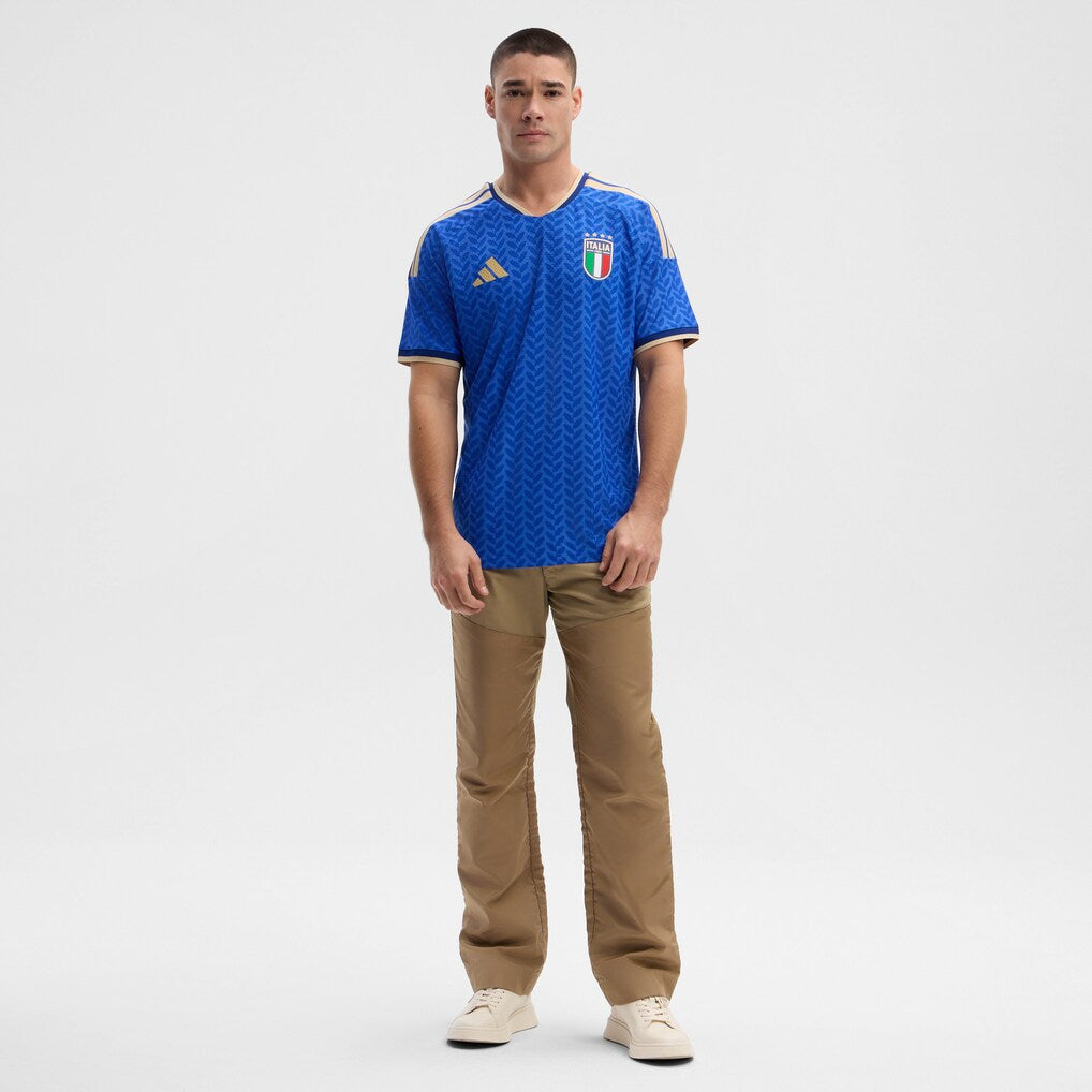 Italy National Team adidas 2026 Home On-Field Authentic Jersey - Blue