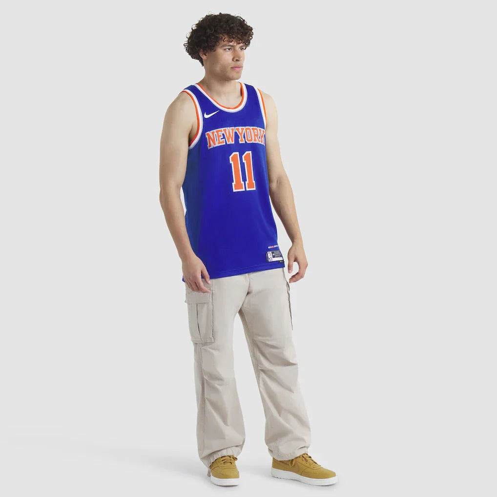 Jalen Brunson New York Knicks Nike Unisex Swingman Jersey - Icon Edition - Blue