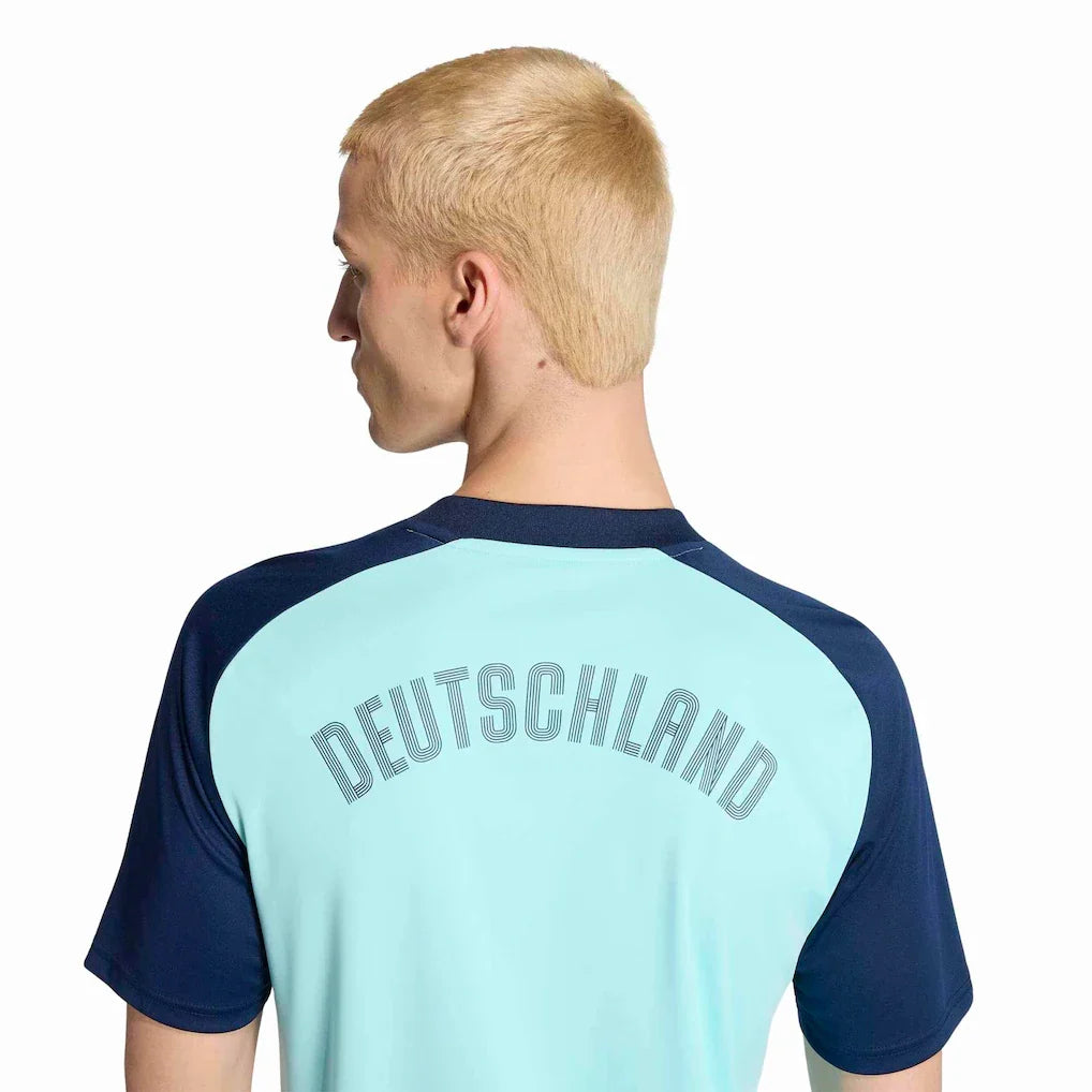 Germany National Team adidas 2026 Pre-Match Top - Turquoise
