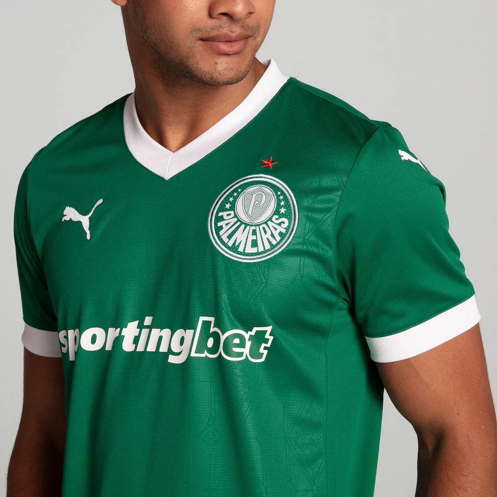 SE Palmeiras Puma 2025/26 Home Replica Jersey - Green