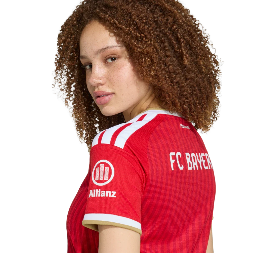 Bayern Munich adidas Women's 2026/27 Home Replica Jersey - Red