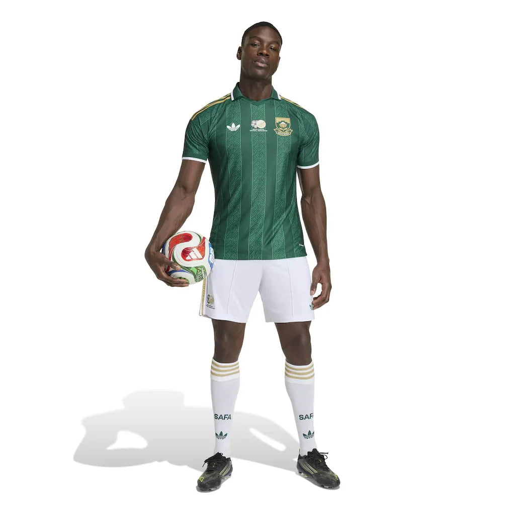 South Africa National Team adidas Away On-Field Authentic Jersey - Green