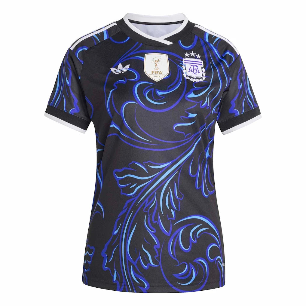 Argentina National Team adidas Women's 2026 Away Replica Jersey - Black