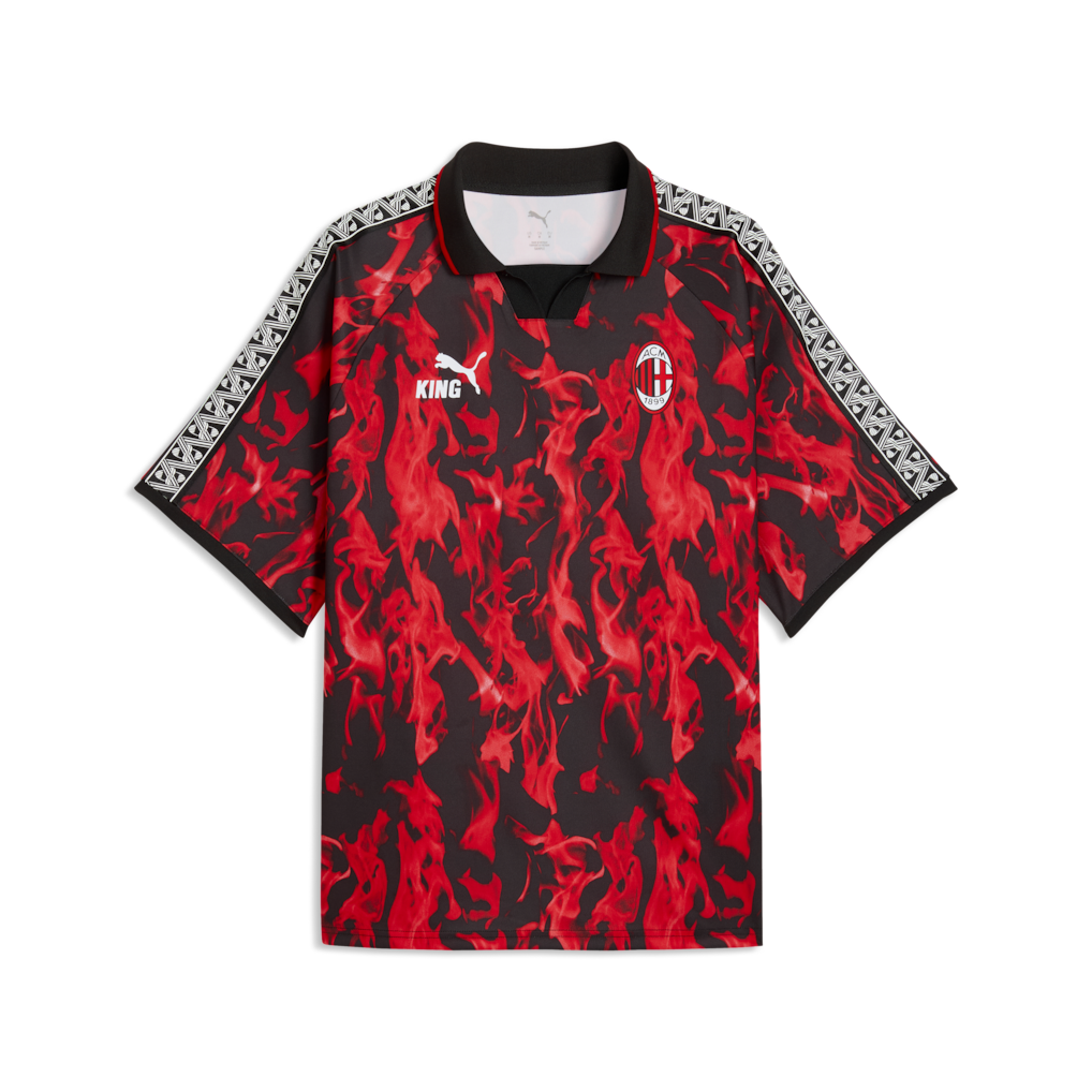 AC Milan Puma King Retro Jersey - Red