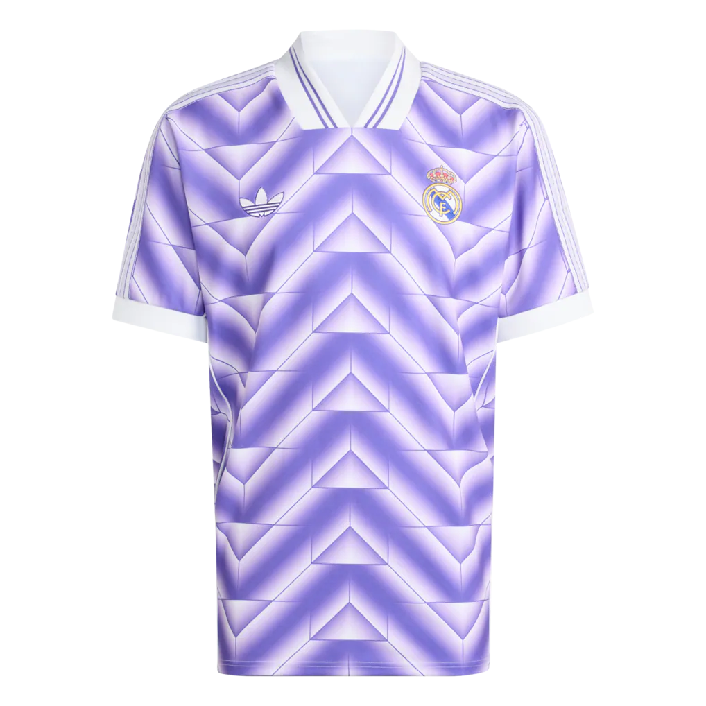 Real Madrid adidas Unisex Lifestyler Fashion Jersey - Purple