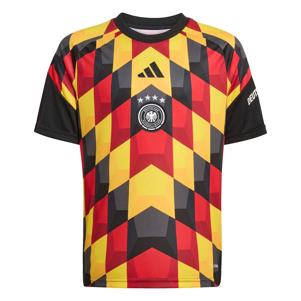 Germany National Team adidas Youth 2026 Pre-Match Top - Black