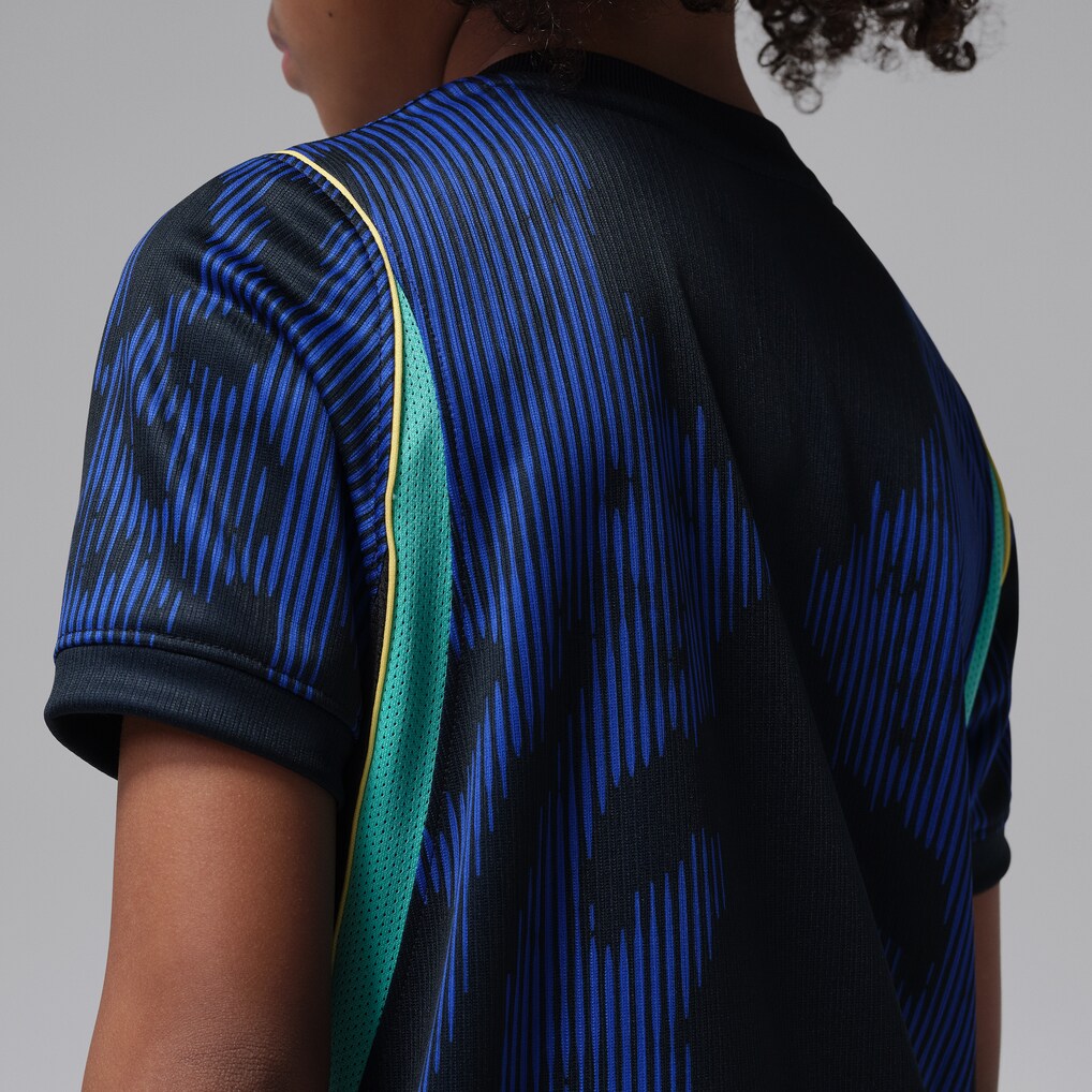 Brazil National Team Jordan Brand Preschool 2026 Dri-FIT Replica Jersey - Blue