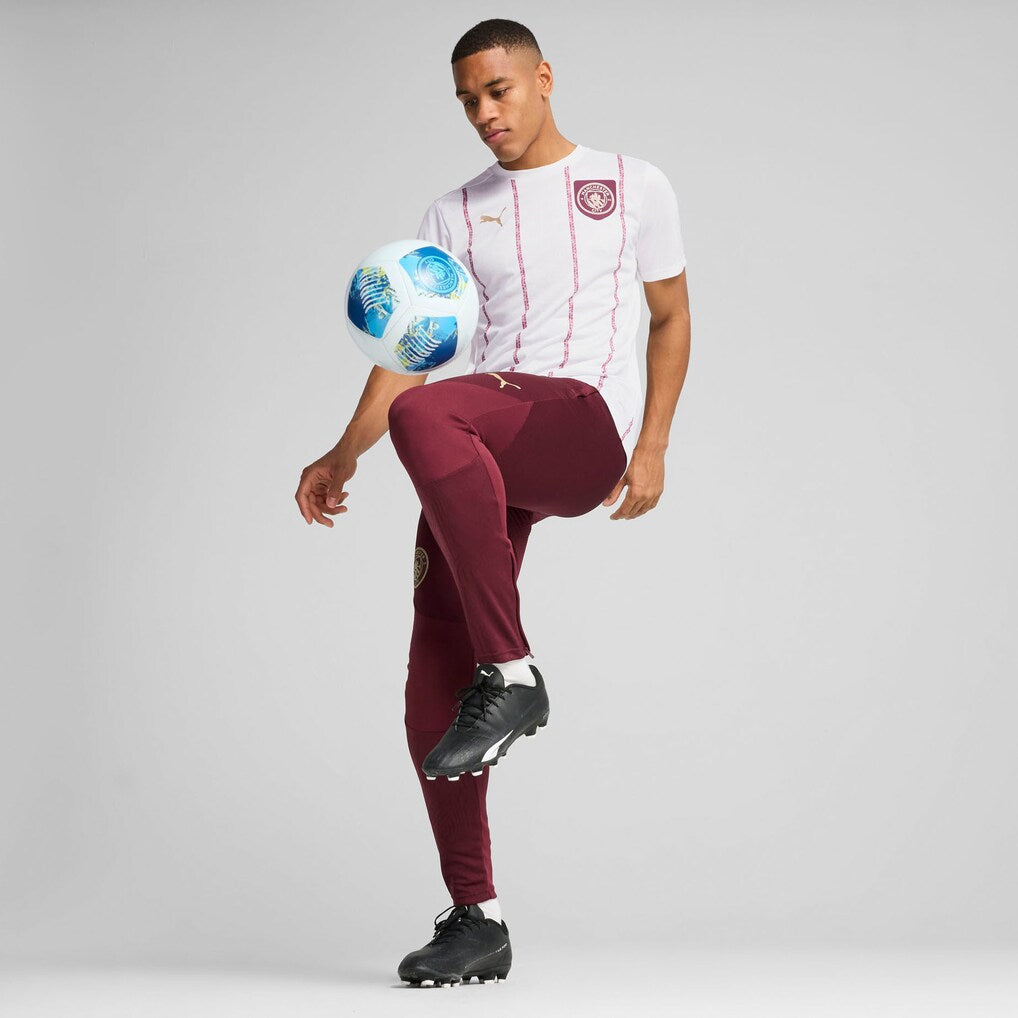 Manchester City Puma 2024/25 Pre-Match Training Jersey - White