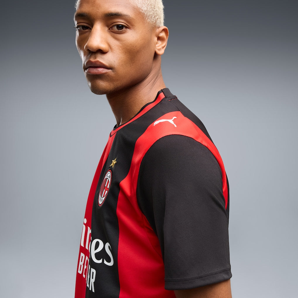 AC Milan Puma 2026/27 Home Replica Jersey - Black/Red