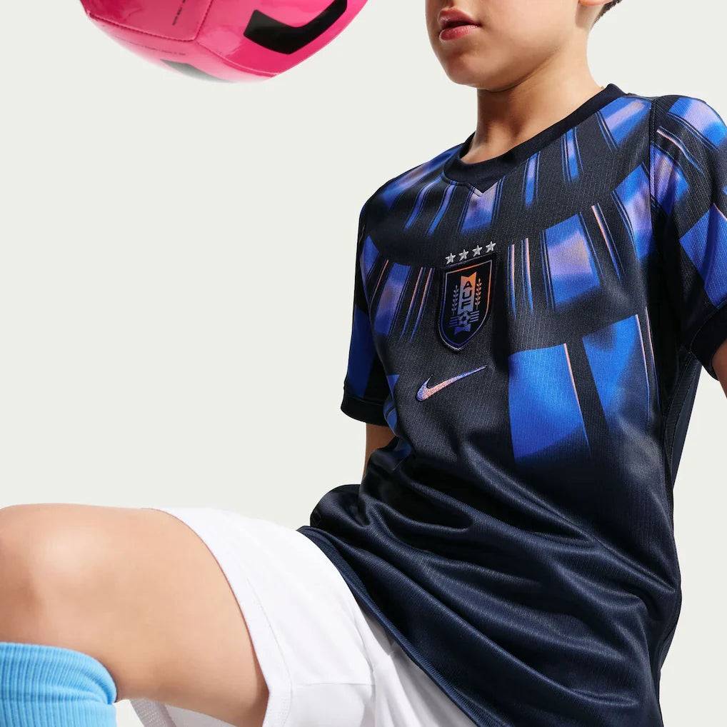 Uruguay National Team Nike Youth 2026 Away Stadium Replica Jersey - Blue