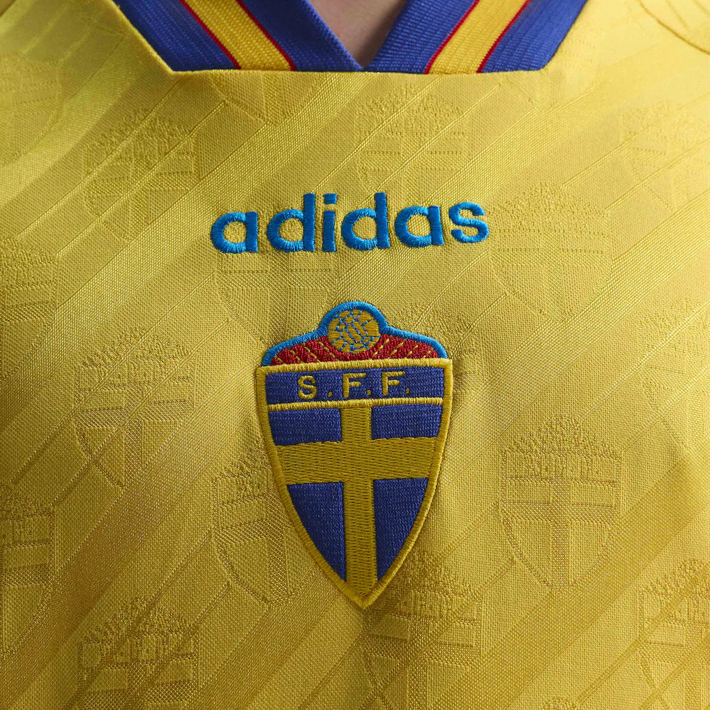 Sweden National Team adidas 1994 Bringback Jersey - Yellow