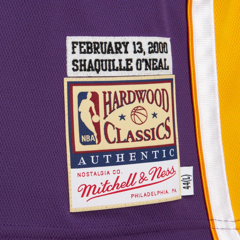 Shaquille O'Neal Los Angeles Lakers Mitchell & Ness 2000 NBA All-Star Game Authentic Jersey - Purple