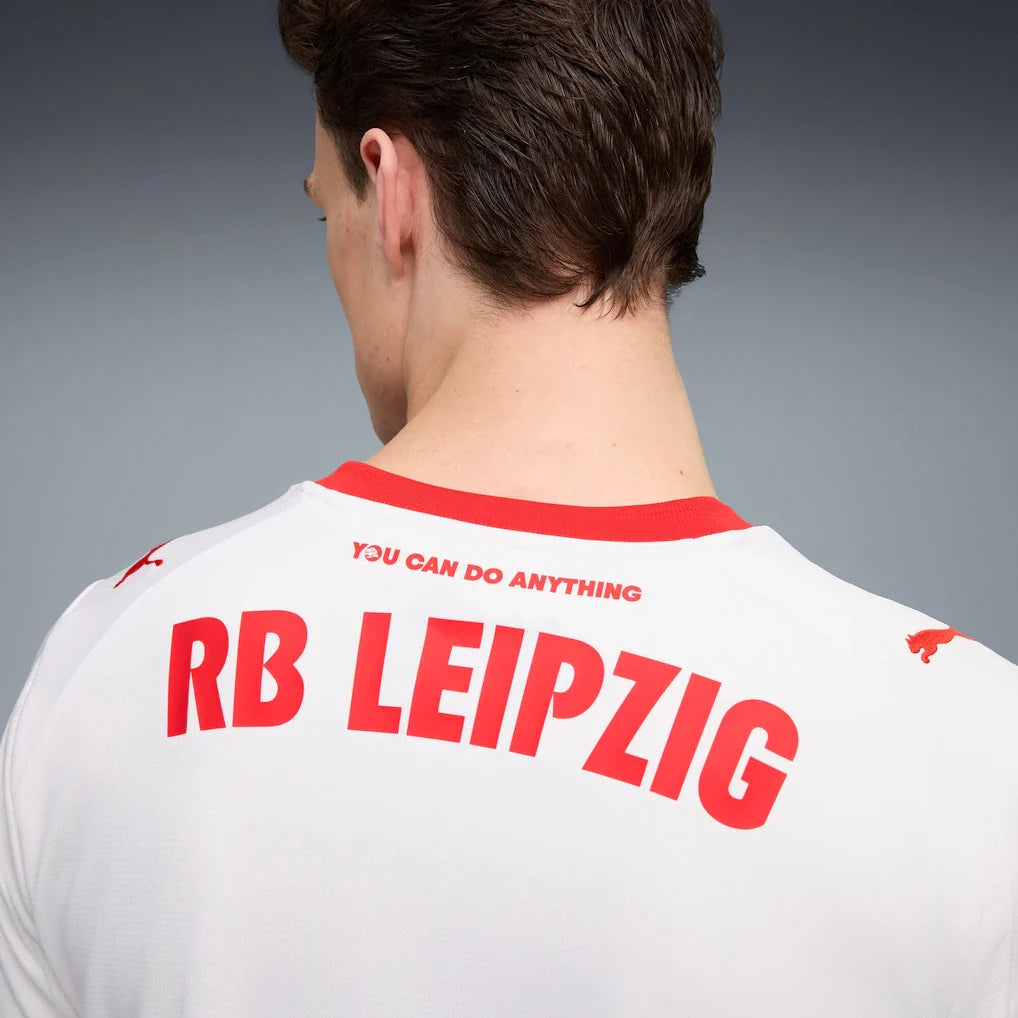 RB Leipzig Puma 2025/26 Home Replica Jersey - White