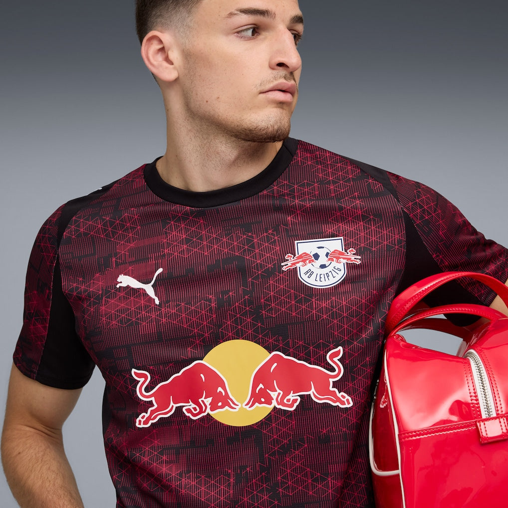 RB Leipzig Puma 2025/26 Away Replica Jersey - Black