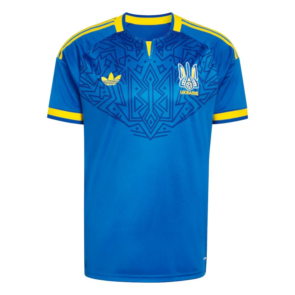 Ukraine National Team adidas 2026 Away Replica Jersey - Blue