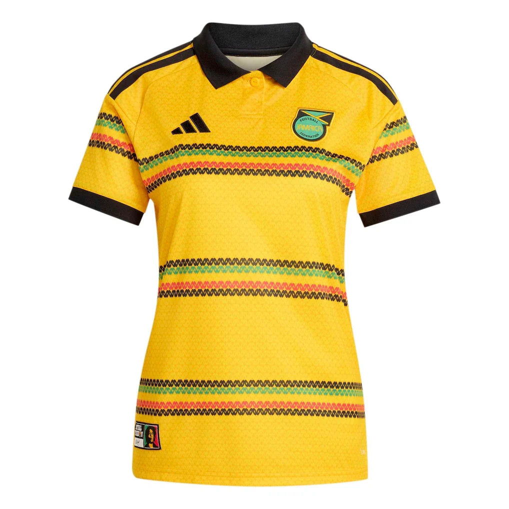 Jamaica National Team adidas Women's 2026 Home Replica Jersey - Yellow