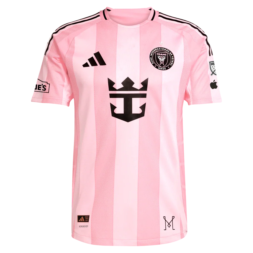 Inter Miami CF adidas 2025 Euforia On-Field Authentic Jersey - Pink