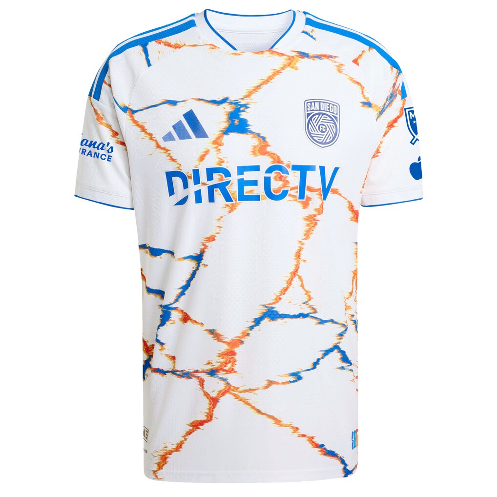 San Diego FC adidas  2026 Unprecedented Unity Kit On-Field Authentic Patch Jersey - White