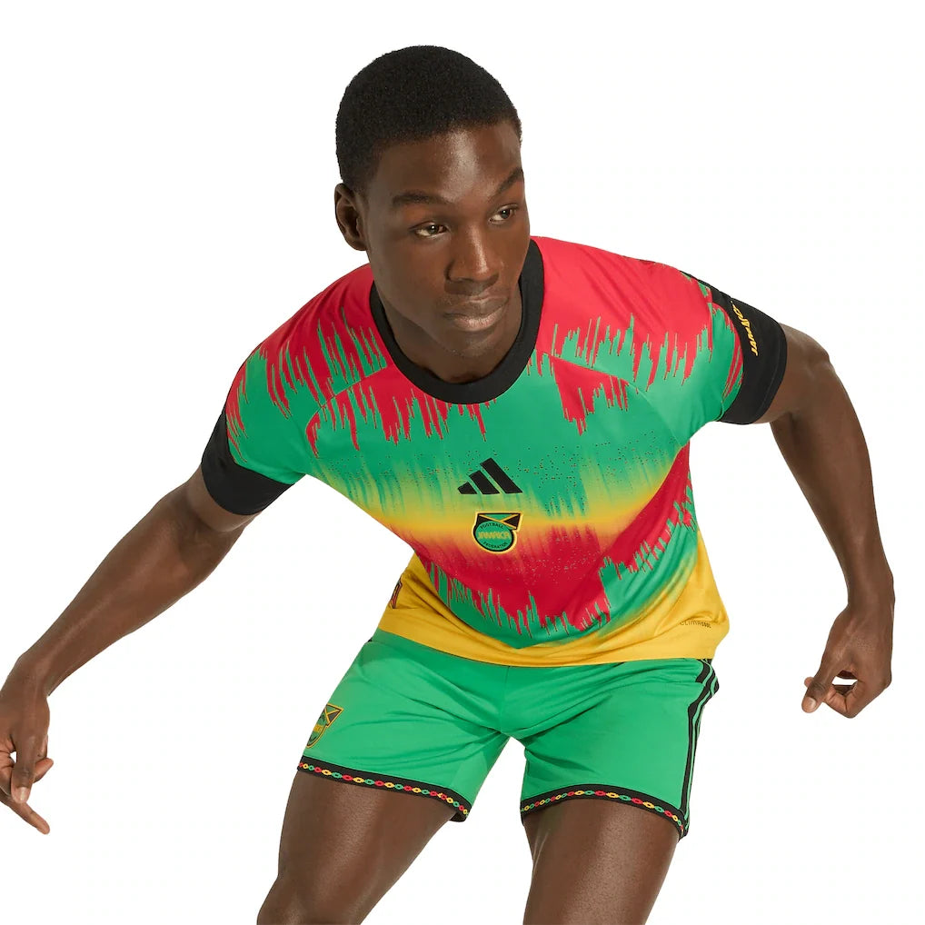 Jamaica National Team adidas 2026 Pre-Match Top - Green