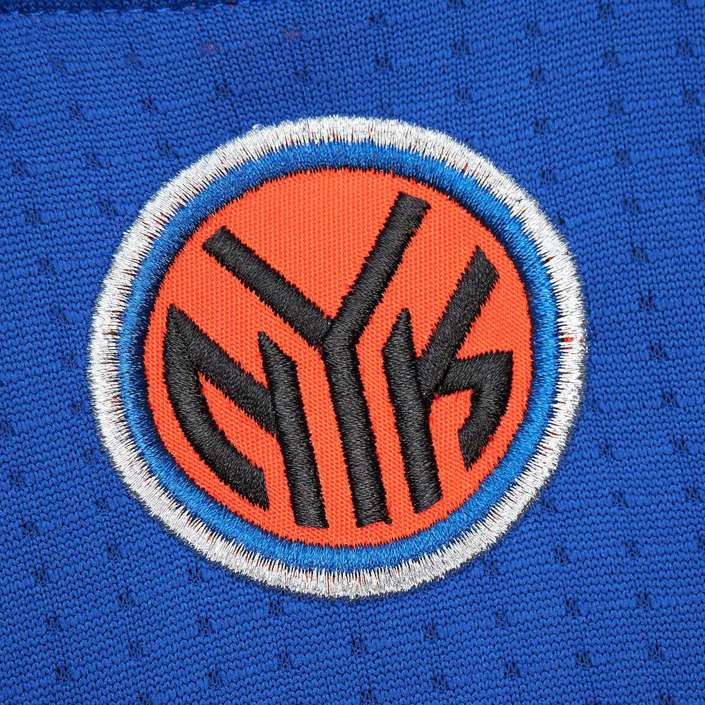 Carmelo Anthony New York Knicks Mitchell & Ness 2010/11 Hardwood Classics Authentic Jersey - Blue