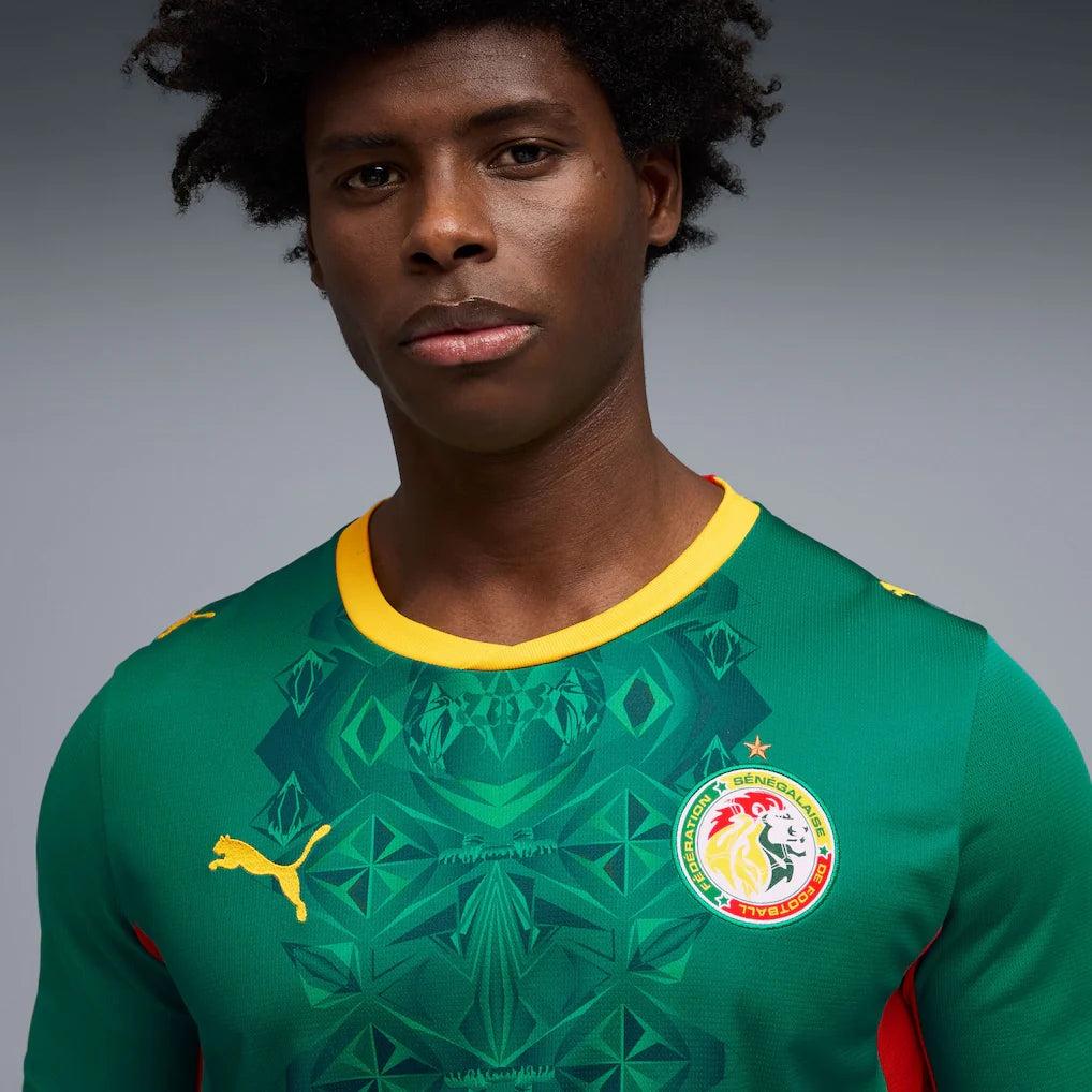 Senegal National Team Puma 2026 Away Replica Jersey - Green