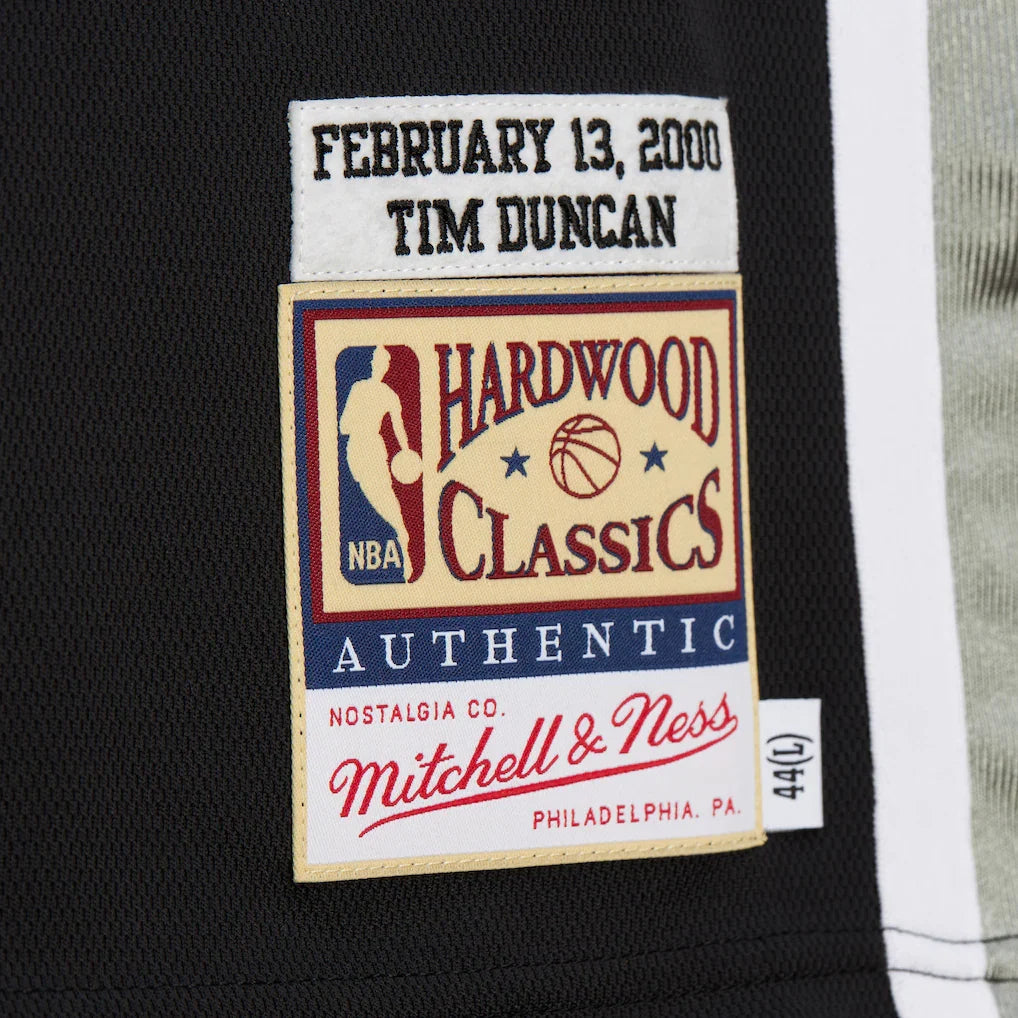 Tim Duncan San Antonio Spurs Mitchell & Ness 2000 NBA All-Star Game Authentic Jersey - Black