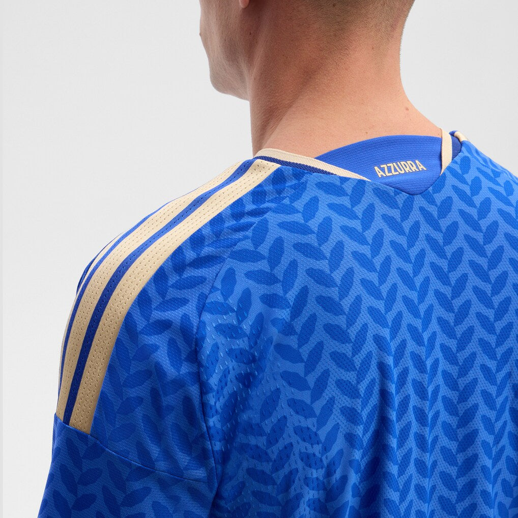 Italy National Team adidas 2026 Home On-Field Authentic Jersey - Blue
