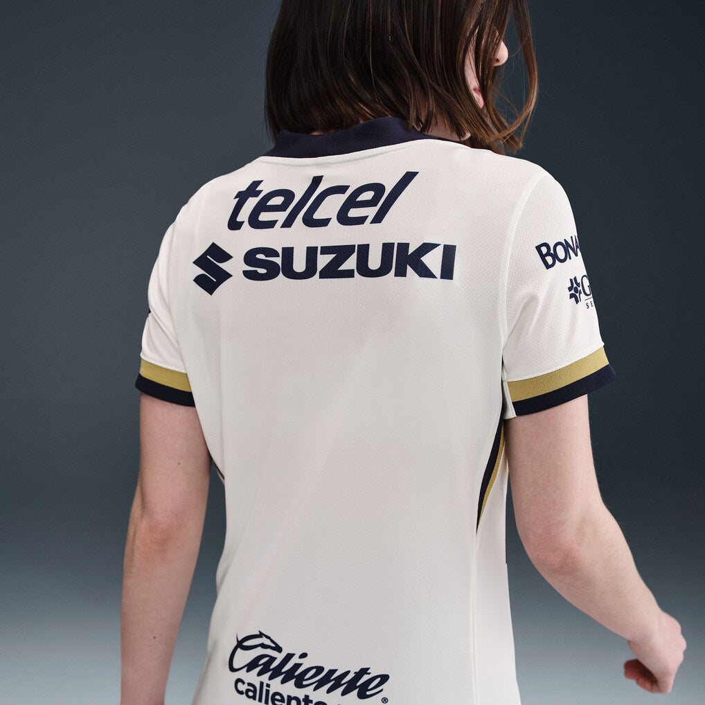 Pumas Nike Women's 2025/26 Home Replica Jersey - Cream