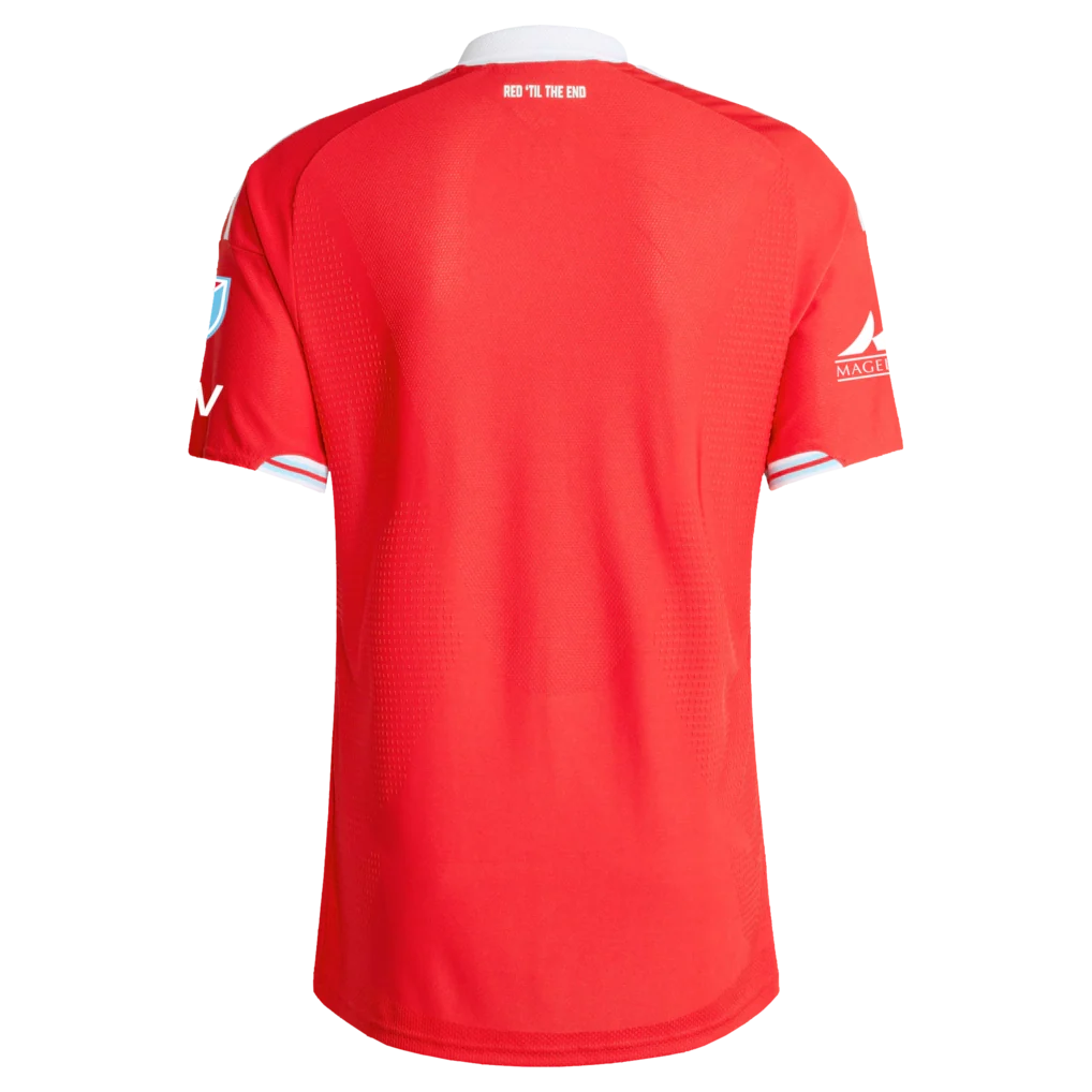 Chicago Fire adidas 2026 Forever Red On-Field Authentic Patch Jersey - Red