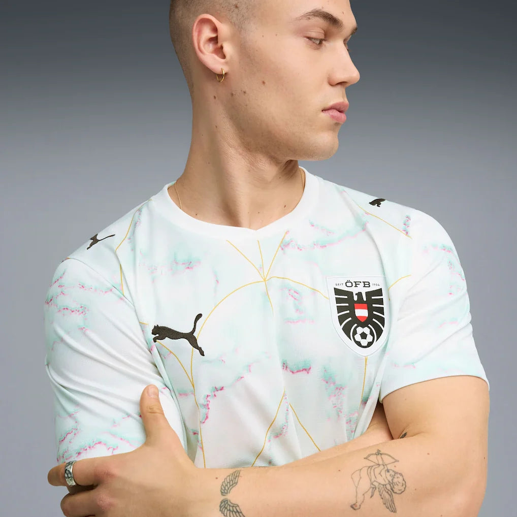 Austria National Team Puma 2026 Away Replica Jersey - White