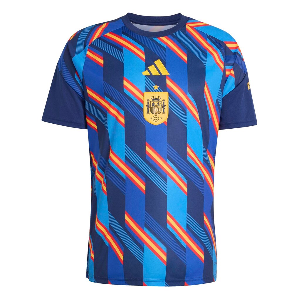Spain National Team adidas 2026 Pre-Match Top - Navy