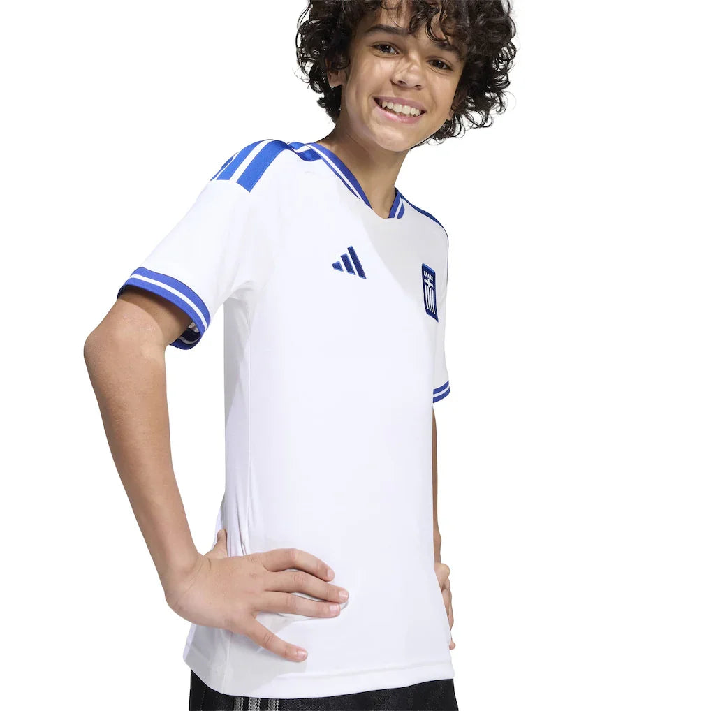 Greece National Team adidas Youth 2026  Replica Jersey - White