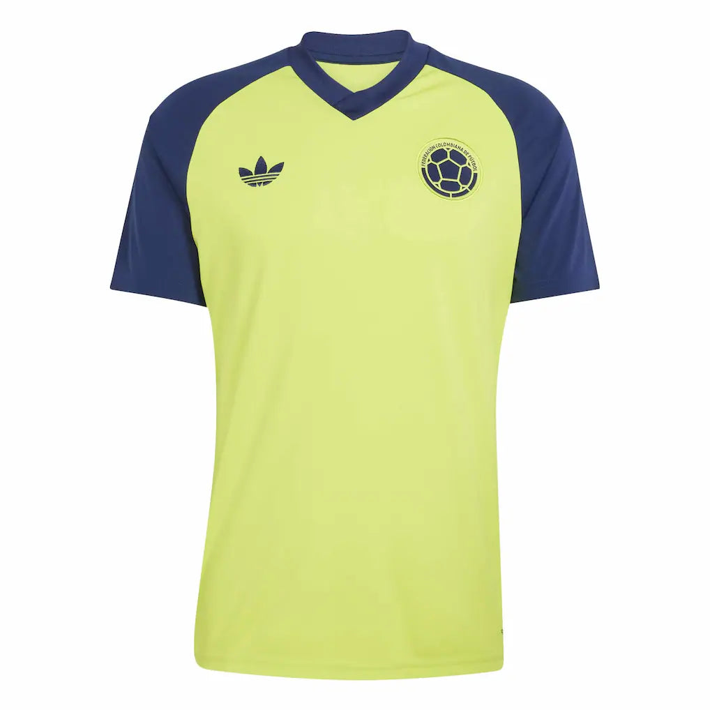 Colombia National Team adidas 2026 Pre-Match Top - Yellow