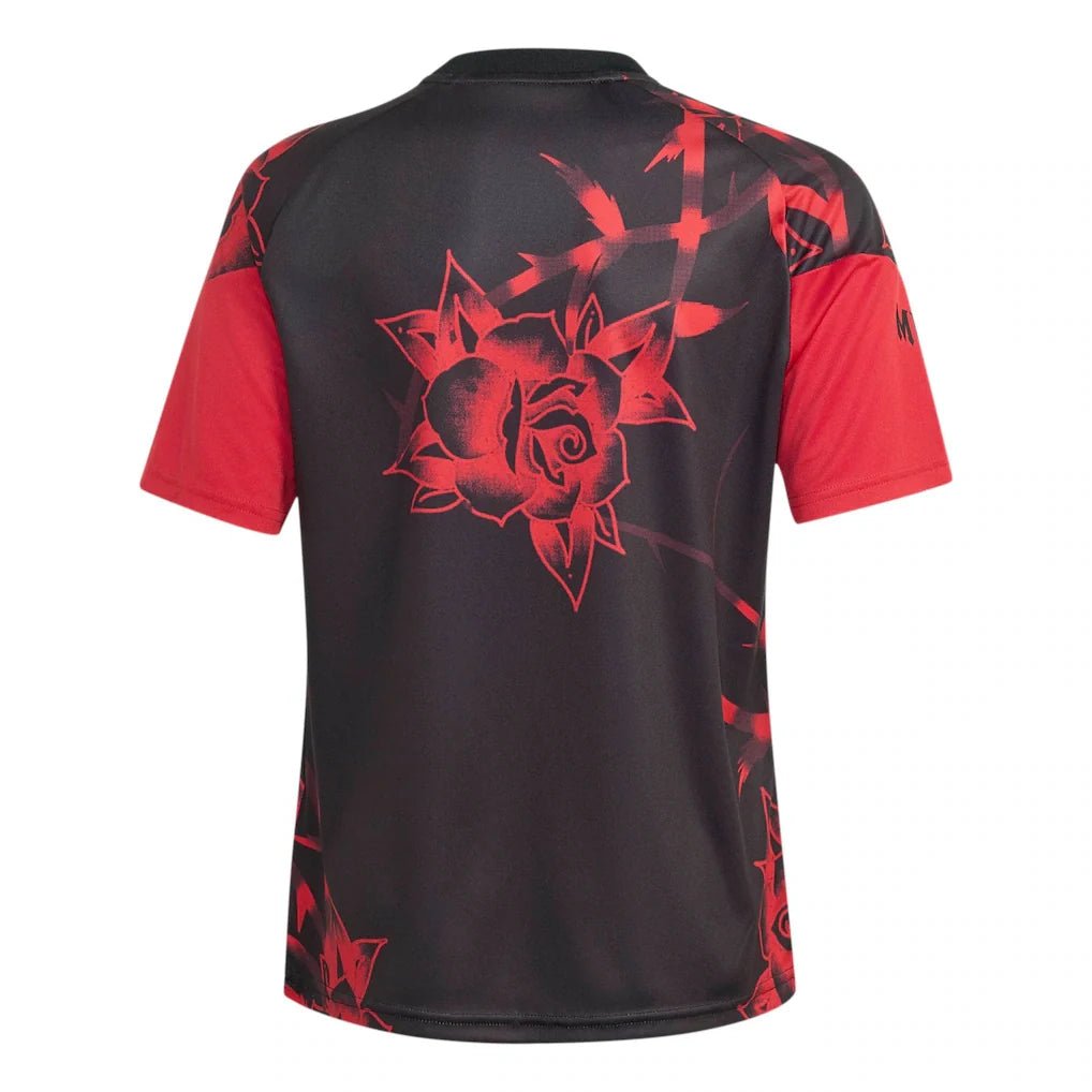 Manchester United adidas Youth Home 2026/27 Pre-Match Top - Red