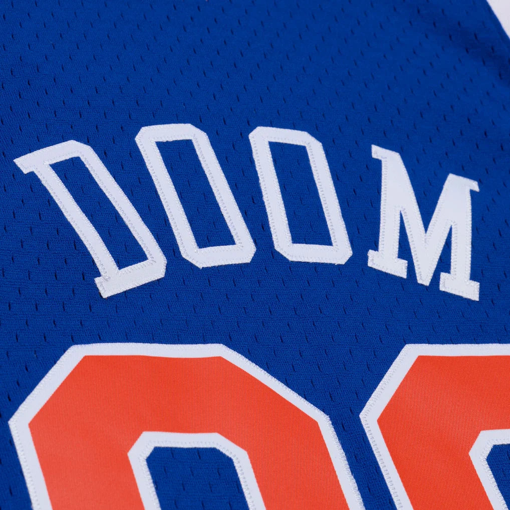 MF DOOM x NY Knicks x Mitchell & Ness A New York Story Fashion Jersey - Blue