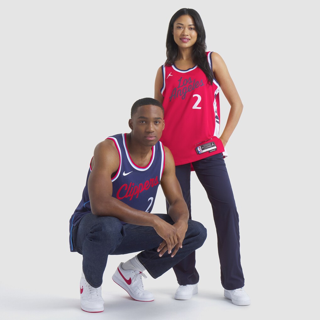 Kawhi Leonard LA Clippers Nike Unisex 2024/25 Swingman Jersey - Navy - Icon Edition