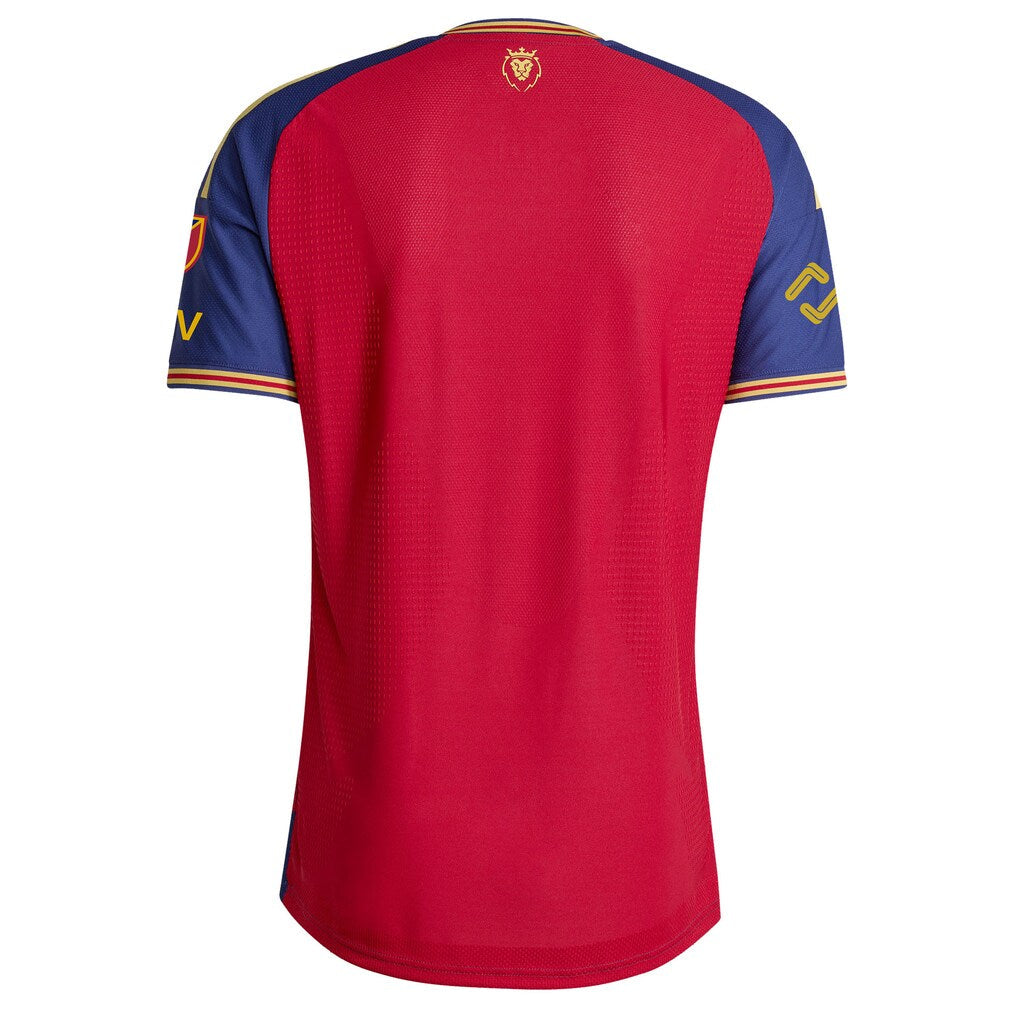Real Salt Lake adidas 2026 The Switchback On-Field Authentic Patch Jersey - Red