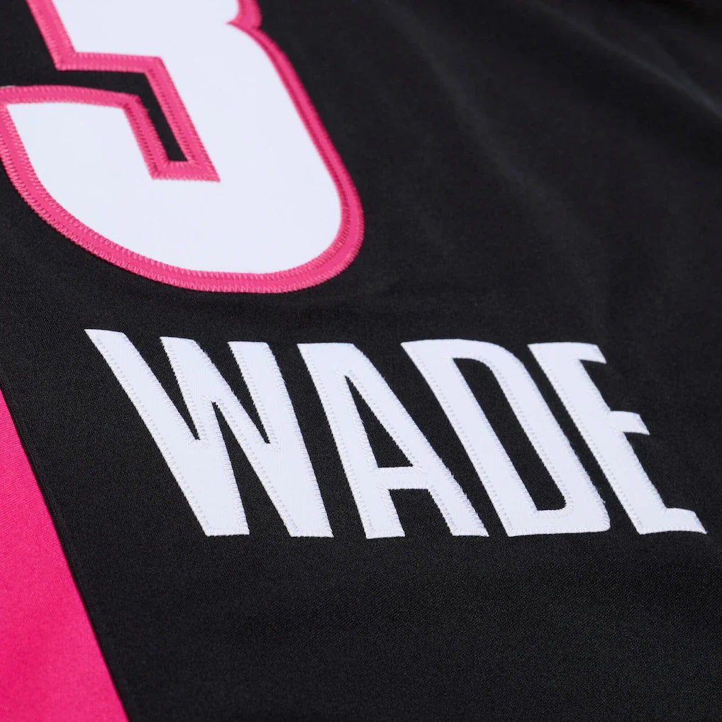 Dwyane Wade Miami Heat Mitchell & Ness 2005-06 Hardwood Classics Authentic Jersey - Black