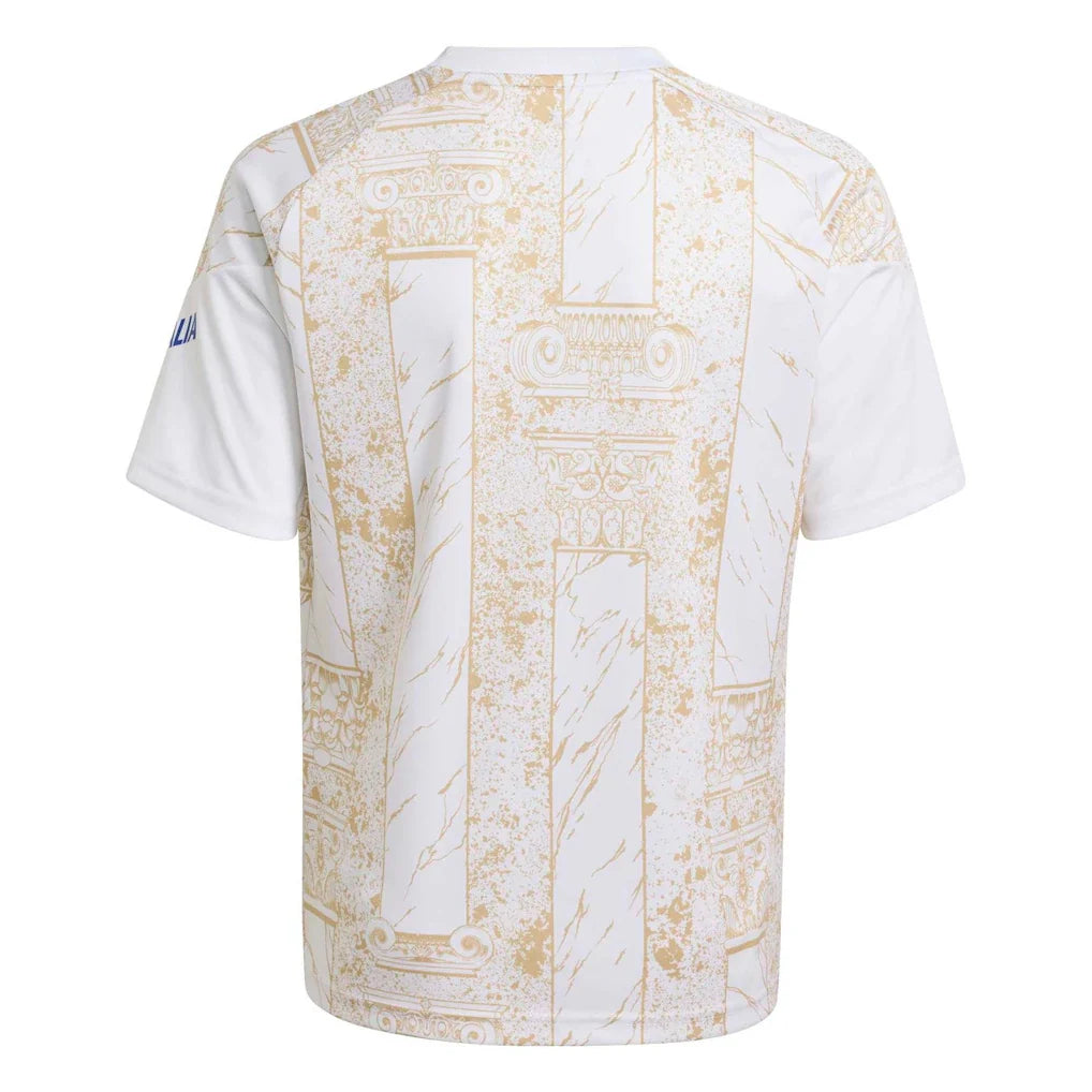 Italy National Team adidas Youth 2026 Pre-Match Top - White