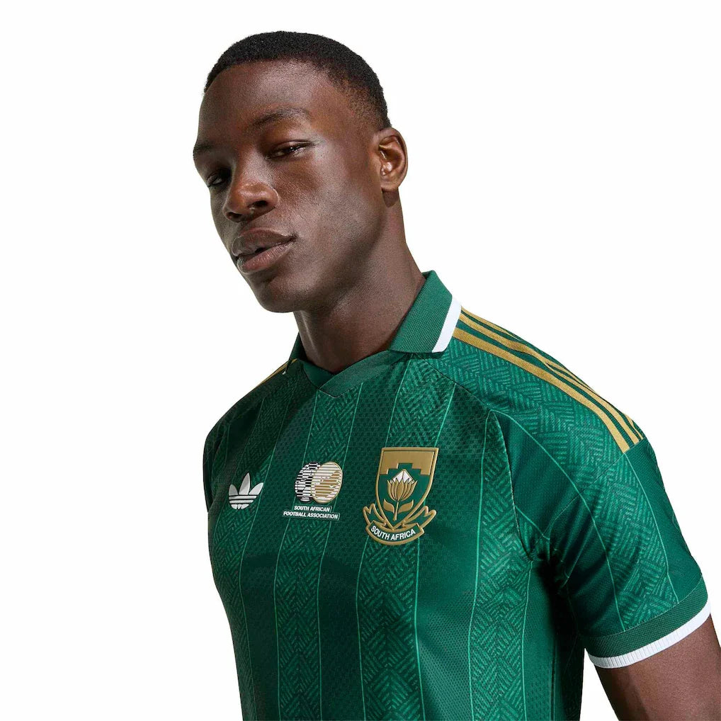 South Africa National Team adidas Away On-Field Authentic Jersey - Green
