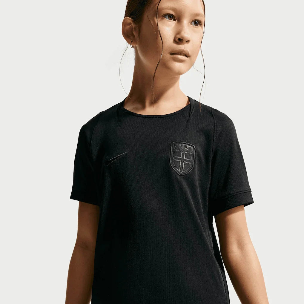 Norway National Team Nike Youth 2026 Away Stadium Replica Jersey - Black