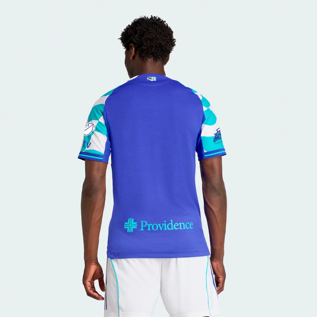 Seattle Sounders FC adidas 2025 Third Authentic Jersey - Blue