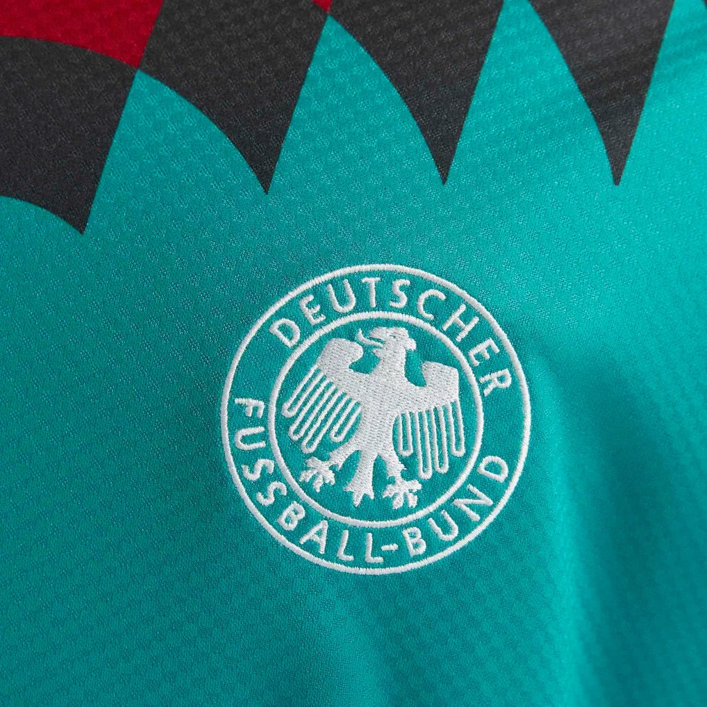 Germany National Team adidas 1994 Away Bringback Jersey - Green