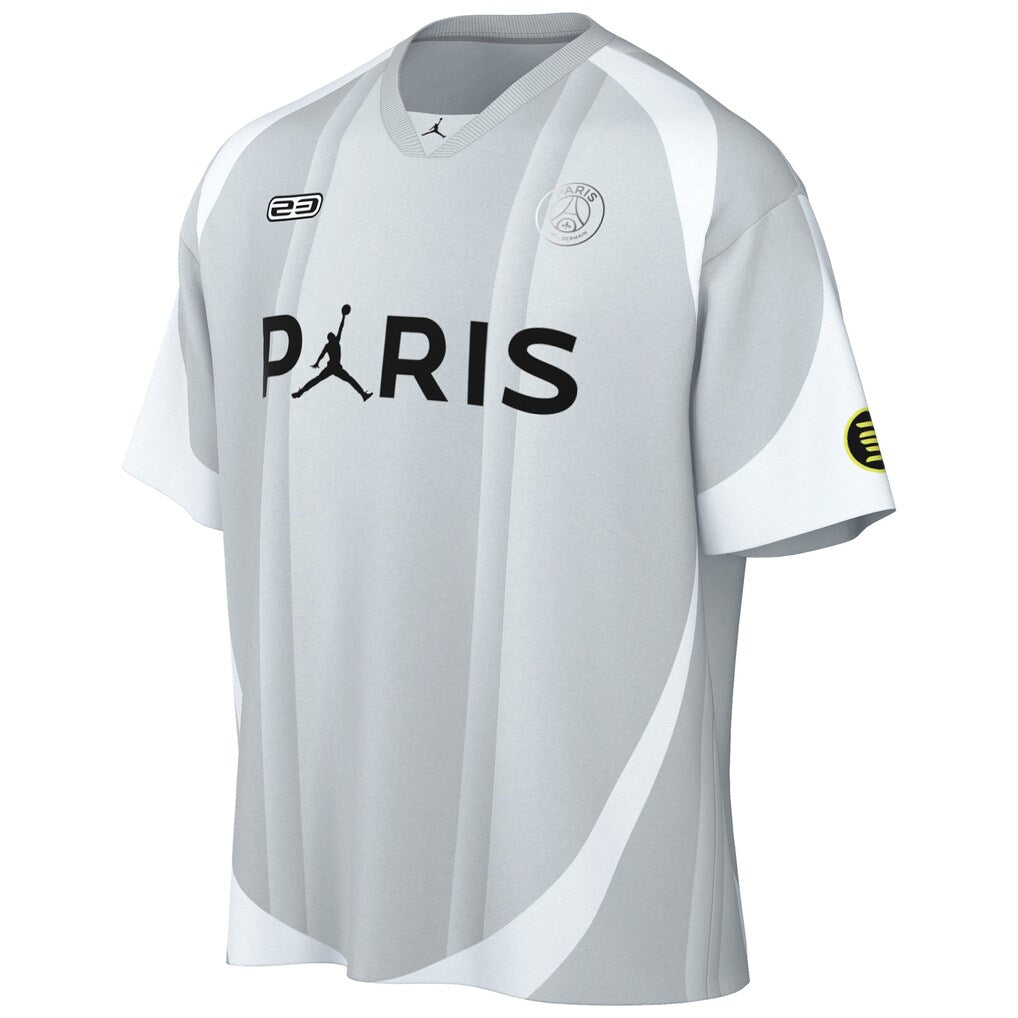 Paris Saint-Germain Jordan Brand Lifestyle Jersey - Gray
