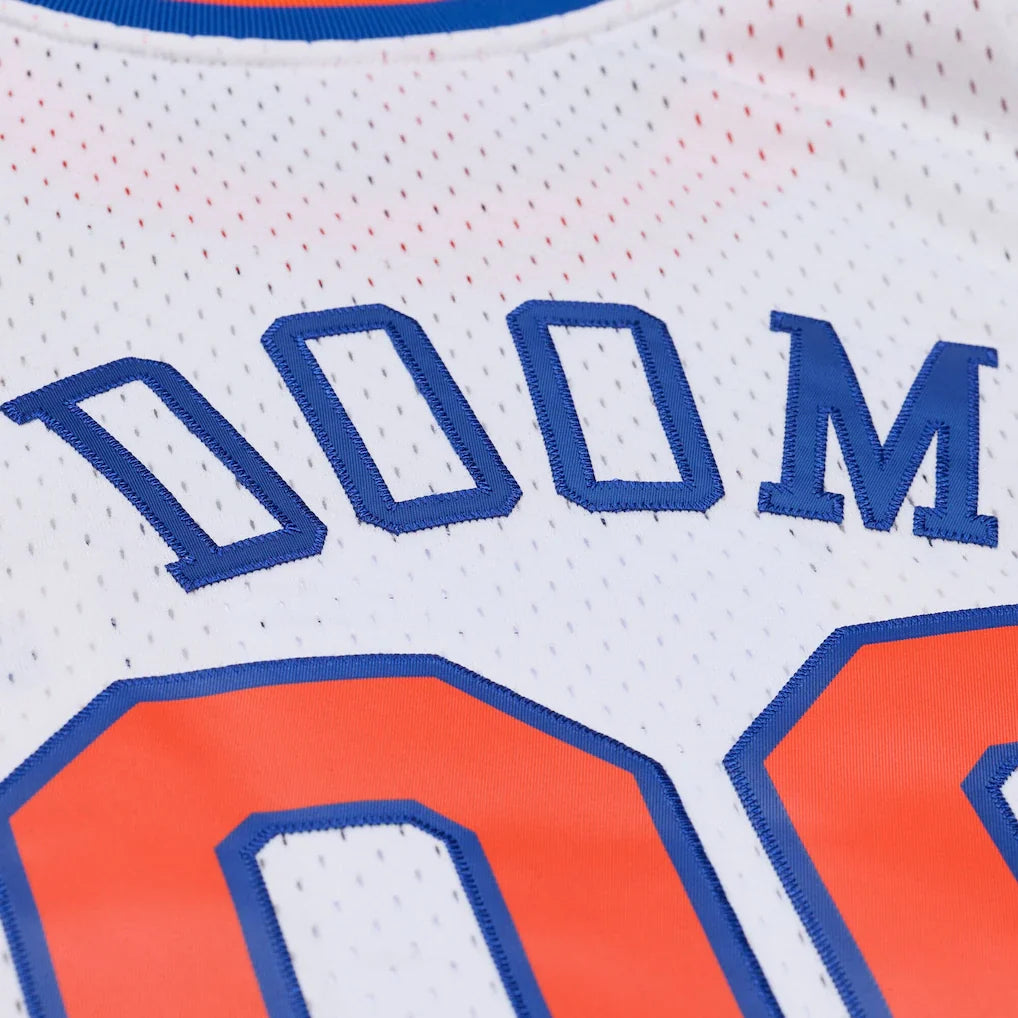 MF DOOM x NY Knicks x Mitchell & Ness A New York Story Fashion Jersey - White