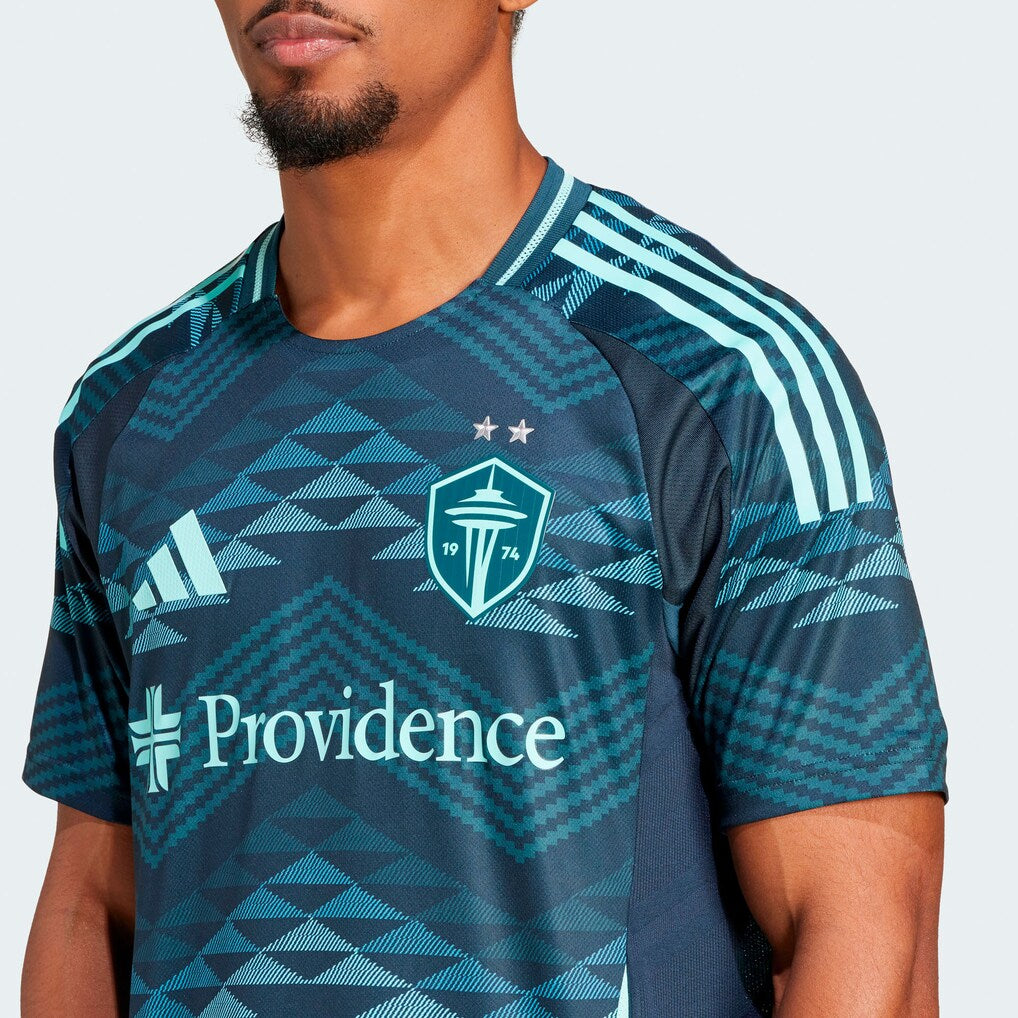 Seattle Sounders FC adidas 2025 The Salish Sea Kit Authentic Jersey - Blue