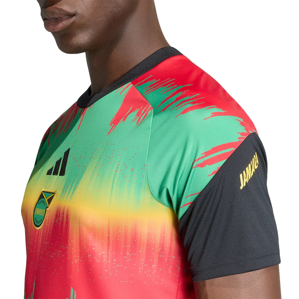 Jamaica National Team adidas 2026 Pre-Match Top - Green