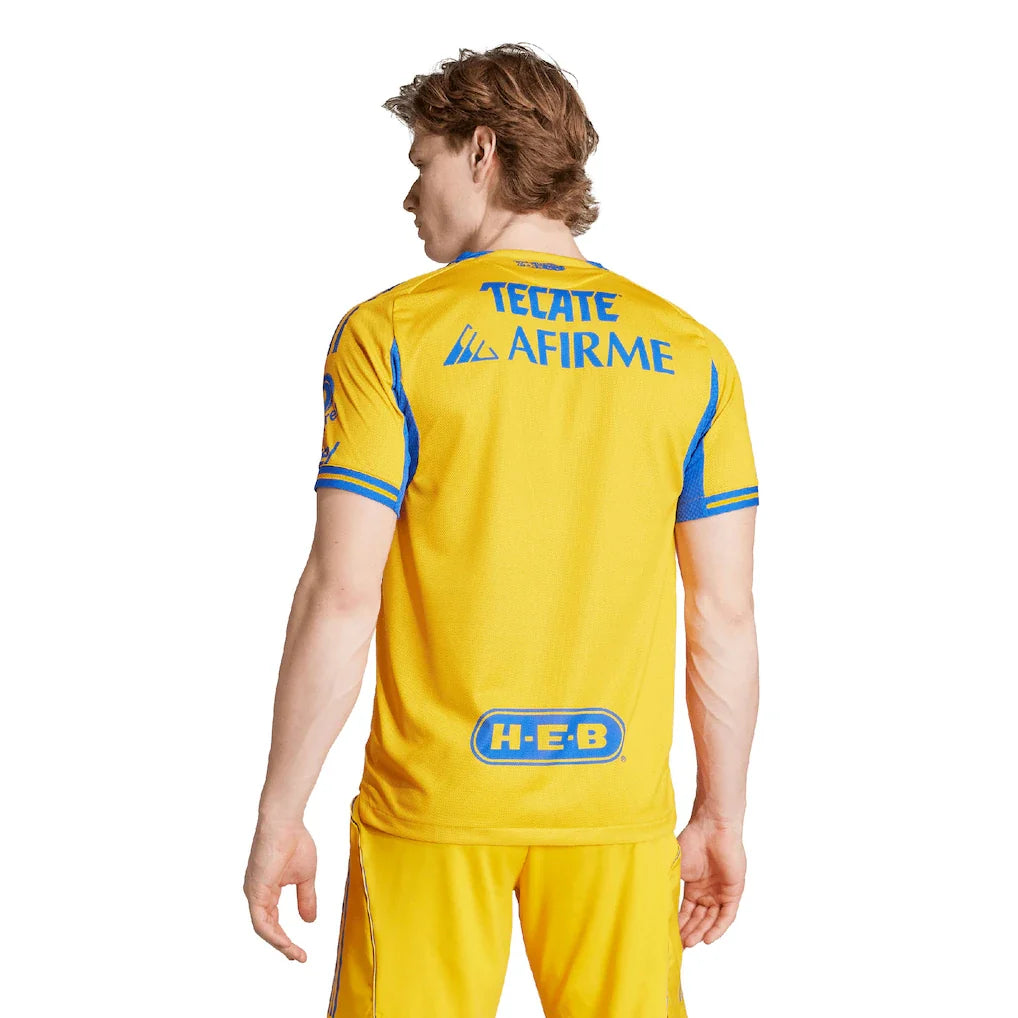 Tigres UANL adidas 2025/26 Home Authentic Jersey - Gold