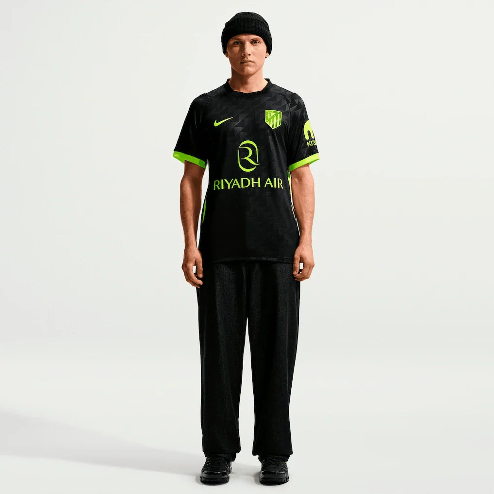 Atletico de Madrid Nike 2026/27 Away Stadium Replica Jersey - Black